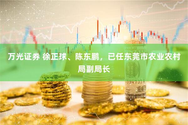 万光证券 徐正球、陈东鹏，已任东莞市农业农村局副局长