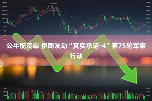 公牛配资端 伊朗发动“真实承诺-4”第75轮军事行动